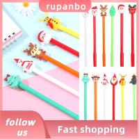 RUPANBO039392692 ลายเซ็น เครื่องเขียน กวาง ซานตาคลอส หมึกสีดำ ชุดคริสต์มาส ปากกาเจล อุปกรณ์เครื่องเขียน ปากกากลาง