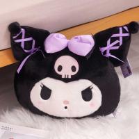 Kawaii Kuromi Melody ของเล่นตุ๊กตาตุ๊กตายัดไส้สมจริงแบบนิ่มสุดน่ารักตุ๊กตาหมอนอิงหมอน Plushie สำหรับเด็กเด็กหญิงของขวัญตกแต่งคอลเลกชัน