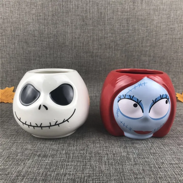 Anime Surrounding Sally Shaped Ceramic Cup The Nightmare Before ...