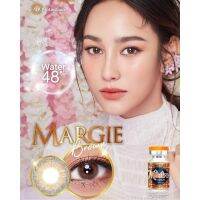 ลาย Margie สีน้ำตาล ยี่ห้อมนตรา แฟชั่นค่าสายตาปกติ เลนส์กรองแสง สินค้าได้รับมาตราฐานผ่าน อย.%