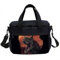 ✺ Dinosaur Thermal Lunch Bag for Kids Large Lunch Box Insulation School Child Insulated Bag Family Outdoor Picnic Food Ice Pack