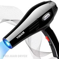 พร้อมส่งไดร์เป่าผมไอออนแสงสีฟ้า dryer ดูแลเส้นผม ผมแห้งไว พกพาสะดวก ?