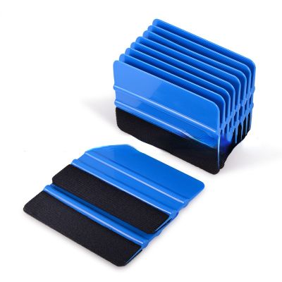 【YF】 1pcs Car Vinyl Wrap Scraper Carbon Film Felt Squeegee Tinting Window Glass Cleaning Sticker Remover