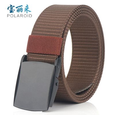 The new alloy buckle outdoor sports more slippery wear-resisting high-strength quick-drying nylon belt ♀▦♨
