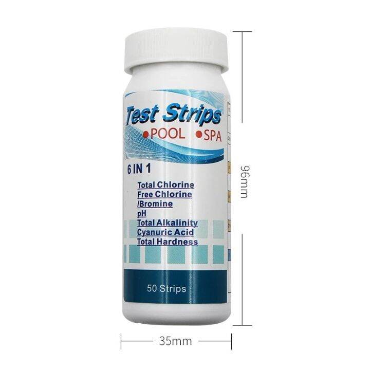 50pcs-6-in-1-test-strips-chlorine-dip-hot-tub-ph-tester-paper-swimming-pool-test-strip-hot-spring-water-test-strips-spa-testing-inspection-tools