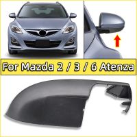 ฝาครอบกระจกปีกมองหลังรถยนต์ฝาปิดด้านล่างสำหรับ Mazda 2 Demio DE 2007-2014สำหรับ Mazda 3 Axela BL 6 Atenza 2007-2013