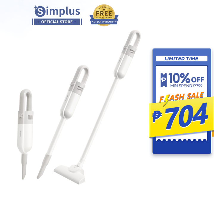 Simplus 3 In 1 Vacuum Cleaner Portable Vacuum Cleaner Ultra Quiet 15000
