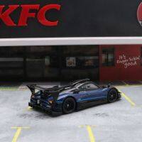 2023TW 1:64 หอคอย Paganizon Zonda R รถสปอร์ตเปิดประทุน คอลเลกชันโมเดลรถโลหะผสมจำลอง