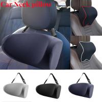 Traveling Car Seat Pillow Car Headrest Neck Pillow U Shaped Sleeping Breathable Memory Foam Headrest Height Adjustable for Child Seat Cushions