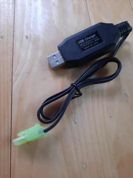usb nimh battery charger 9.6v 200mA baby tamiya connector | Lazada PH