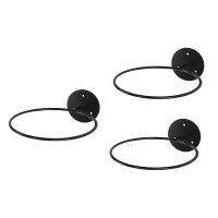 3 Pcs Ball Storage Rack Wall Mount Hangers Sports Shop FootHanging Hooks For Plants Clothing Showcase Iron Fitness Clothes