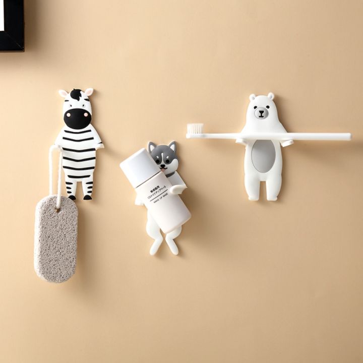 yf-cute-cartoon-animals-do-not-need-to-punch-holes-can-bend-the-key-hang-door-and-soft-adhesive-hook-behind-door
