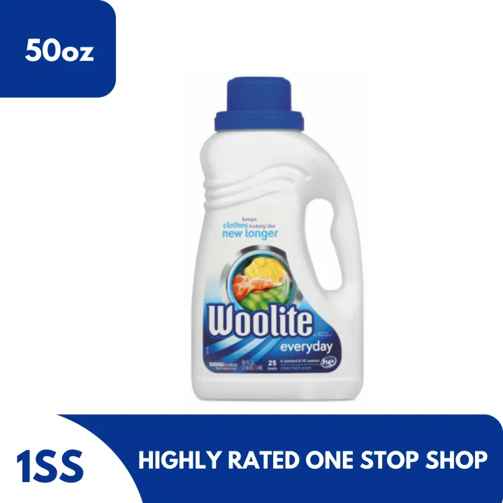 Woolite Everyday Laundry Detergent, 25 Loads, 50oz Lazada PH