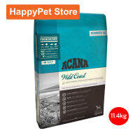 [11.4kg] Acana Wild Coast Biologically Appropraite Adult Dog Food อคาน่า อาหารสุนัข สูตรไวล์ดโค้ส์ท เนื้อปลาและผัก 11.4กก.