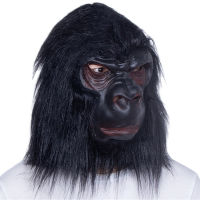 Halloween Chimpanzee Orangutan Party Cosplay Props Terror Monkey Animals Latex s Horror Headwear s Kong