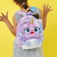 HOT14★Cartoon Big Eye Unicorn School Bags for Girls Kawaii Backpacks Cute Cat Kids Bags Toddler Children Travel Pack Mochila Escolar