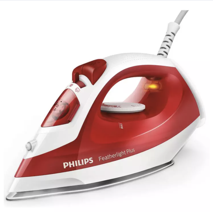 philips-featherlight-plus-เตารีดไอน้ำ-รุ่น-gc1426-สีแดง-1400w