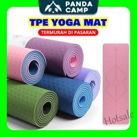 【hot sale】﹍✕▦ C04 TPE Yoga Mat Exercise Mat Yoga Mat Anti Slip Workout Mat Fitness Training Mat Pilates Stretching Home Gym Exercise