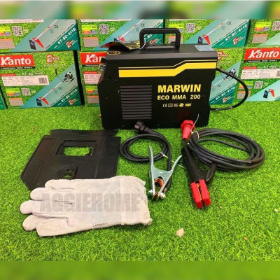 MARWIN เครื่องเชื่่อมไฟฟ้า รุ่น ECO-MMA200 ตู้เชื่อม ( LONGWELL ) กำลังไฟฟ้า 4.53 KVA  220V ตู้เชื่่อม เชื่่อม Inverter จัดส่ง KERRY