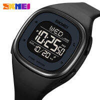 ยี่ห้อหรูหรา SKMEI Jam Tangan Sport ผู้หญิงผู้ชายแฟชั่นกันน้ำนาฬิกาดิจิตอลโครโนกราฟสำหรับผู้ชาย