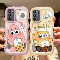 เคส Oppo Reno 6 5g เคสโทรศัพท์ การ์ตูนน่ารัก Tpu เคสนิ่ม กรอบคลื่น เคสโทรศัพท์ใส QC7311520