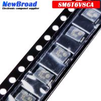 10PCS TVs Transient Suppression Diode SM6T6V8CA LE DC-214AA SMB 6.8V Bidirectional