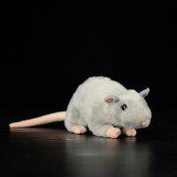 hot！【DT】๑✁  17 Soft Real Small Rat Lifelike Mice Stuffed Animals Dolls Gifts Kids Pets