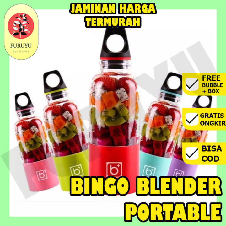 Juicer Portable BINGO Jus Blender Juice USB Alat Pembuat Jus Juice Cup