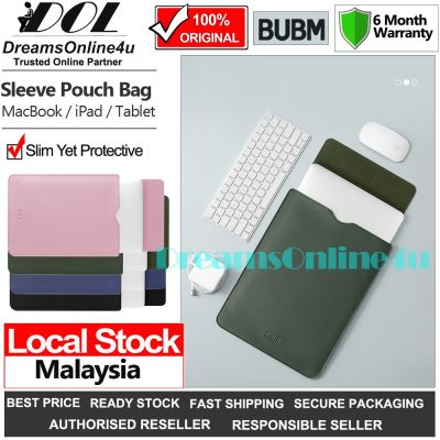 Bubm กระเป๋าใส่แล็ปท็อป กันน้ํา สําหรับ MacBook iPad Tablet MateBook Ultrabook NoteBook MacBook Air M1