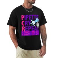 Pcr Pipette Cry Repeat Funny Design For Dna Biotechnology Lab Scientists T-Shirt Summer Top Sweat Shirts Tshirts For Men