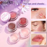 Brighten Face Blush Palette Face Contouring Soft Face Blusher Natural Cheek Tint Cheek Rouge แต่งหน้าหญิงกันน้ำ1Pcs Matte