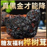 กำมะหยี่ Chaga จากรัสเซีย60ปีชิ้นตัดเป็นที่มีคุณภาพสูงโรคเบาหวานสาม-สูง Inonotus Obliquus ทองคำสีดำ