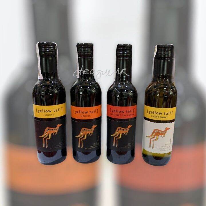 JIU Wine mini yellow tail 187ml Lazada PH