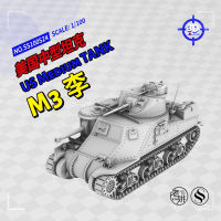 SSMODEL 100524 V1.8 1100 3D พิมพ์เรซิ่นโมเดลสหรัฐ M3 Lee ถังขนาดกลาง