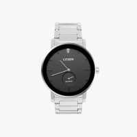 [ประกันร้าน] CITIZEN นาฬิกาข้อมือผู้ชาย รุ่น BE9180-52E AQ Mid Mens Quartz Black Dial Silver