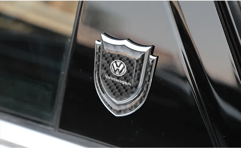 Ready Stock VW 3D Logo Emblem Badge Metal Chrome Sticker Carbon Fiber Car  Body Door Rim Vip Stickers Motor Decals Trunk Tag Decoration Auto  Accessories Fit For Volkswagen Polo Golf Pointer Santan