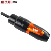 ﹍ Suitable for KTM RC390 DUKE390 250 17-23 years modified exhaust pipe anti-drop rubber baseball protection bar