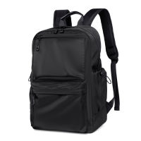 Fashion Large Capacity Waterproof Mens Backpack Soft Polyester Multifunction School Backpack Laptop Travel Shopping Bags Mens