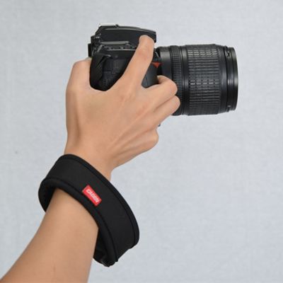 【ขาย】ไนล่อนแบบพกพากันน้ำลื่นมือจับสายรัดข้อมือวงสำหรับกล้อง SLR DSLR มือจับแบบพกพาสำหรับกล้อง SLR DSLR