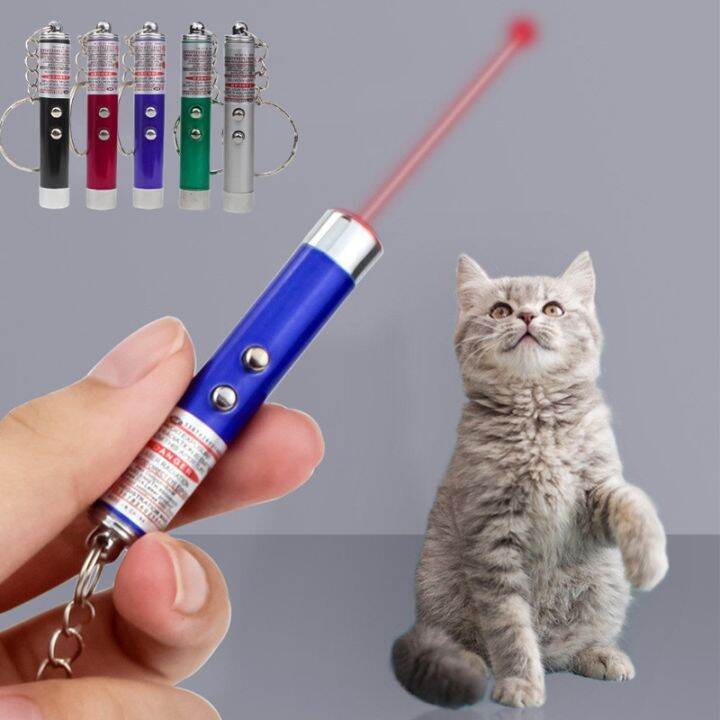 ☢♧ Funny Cat Pen Laser LED Pen Pointer Light Toy Bright Animation Shadow 5MW Red Dot 650Nm Small