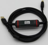 คุณภาพสูงประเภท USB-QC30R2ดาวน์โหลดสายเหมาะสำหรับ Mitsubishi Q Series PLC การเขียนโปรแกรมสาย3M