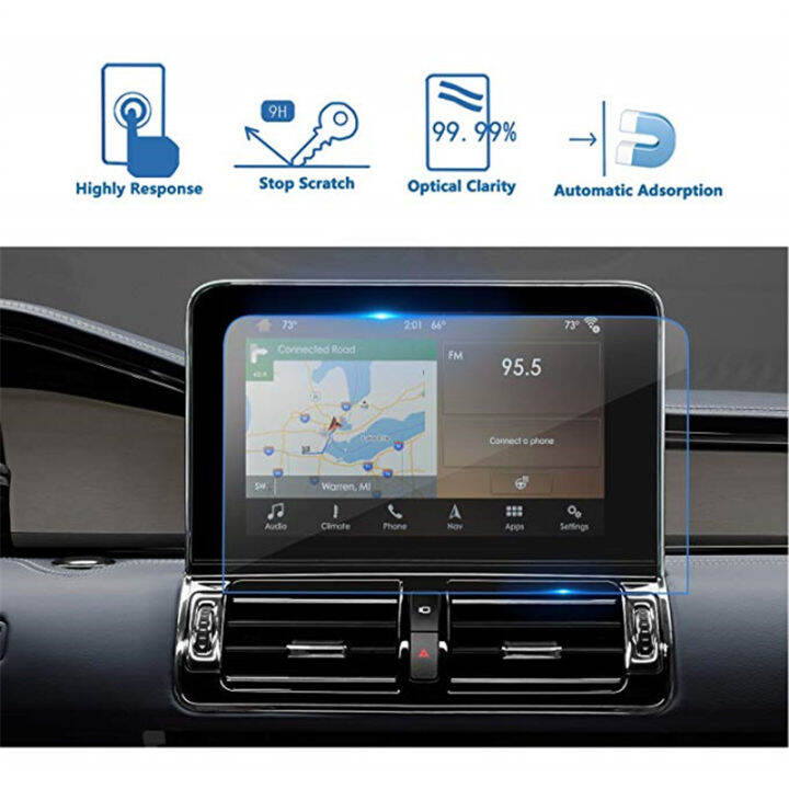 for-lincoln-navigator-2018-sync-3-10-inch-car-navigation-screen-protector-tempered-glass-touch-screen