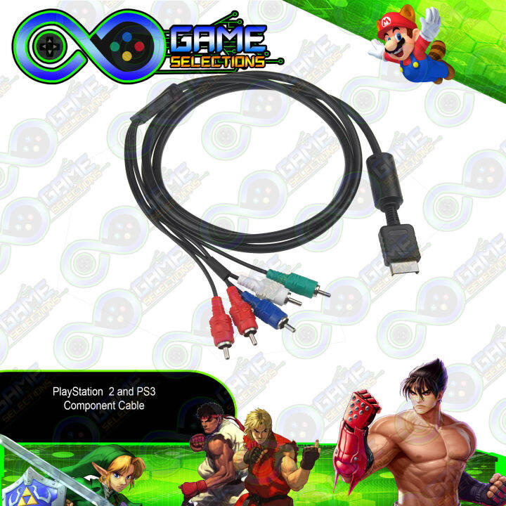 Playstation 2 and 3 PS2/PS3 Component Cable Lazada PH