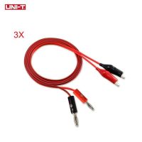 1M Alligator Cilp To Banana Plug Test Leads Connector Dual Tester Probe Pince คลิปจระเข้ Electronique Multimeter Dc Power