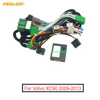 FEELDO Car 16pin Audio Wiring Harness With Canbus Box For Volvo XC90 09-13 Aftermarket Stereo Installation Wire Adapter