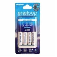 ??HOT!!ลดราคา?? ชุดชาร์จ Eneloop + ถ่านชาร์จ AA 4 ก้อน (สีขาว) ##ที่ชาร์จ แท็บเล็ต ไร้สาย เสียง หูฟัง เคส Airpodss ลำโพง Wireless Bluetooth โทรศัพท์ USB ปลั๊ก เมาท์ HDMI สายคอมพิวเตอร์