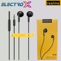 หูฟังRealme เรียวมี Realme Buds Classic ของแท้ เสียงดี ช่องเสียบแบบ 3.5 mm Jack รับประกัน1ปี BY ELECTRO X STORE