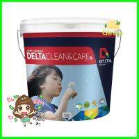 สีน้ำทาภายใน DELTA CLEAN&amp;CARE BASE C กึ่งเงา 2.5 แกลลอนINTERIOR PAINT DELTA CLEAN&amp;CARE BASE C 2.5GAL SEMI-GLOSS **ทักแชทได้ค่ะ ยินดีบริการ**