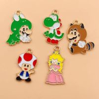 10pcs Classic Lovely Cartoon Characters Enamel Charms Metal Charms For Keychains Earring DIY Jewelry Making Handmade Craft DIY accessories and others