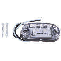 [กระฉับกระเฉง] 1Pc 2LED ด้านเครื่องหมายแผ่นเรืองแสงรถพ่วงรถบรรทุก Lampu Caravan